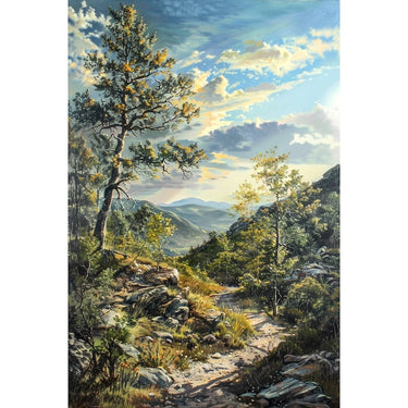 Realistic Acrylic Landscape Canvas